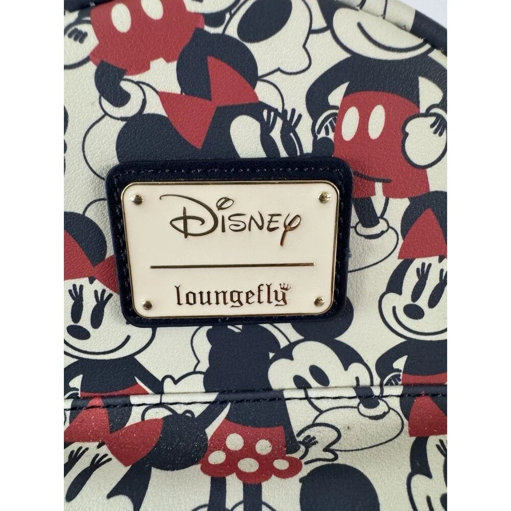 Disney Lounged Mickey Minnie Mouse Backpack